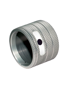 Rotary Housing Knurled Aluminium 